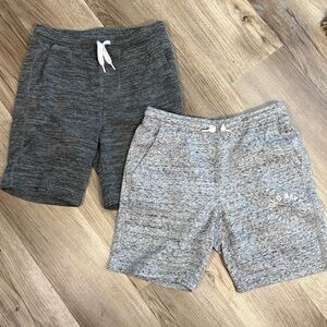 Old Navy Heathered Gray Shorts Duo